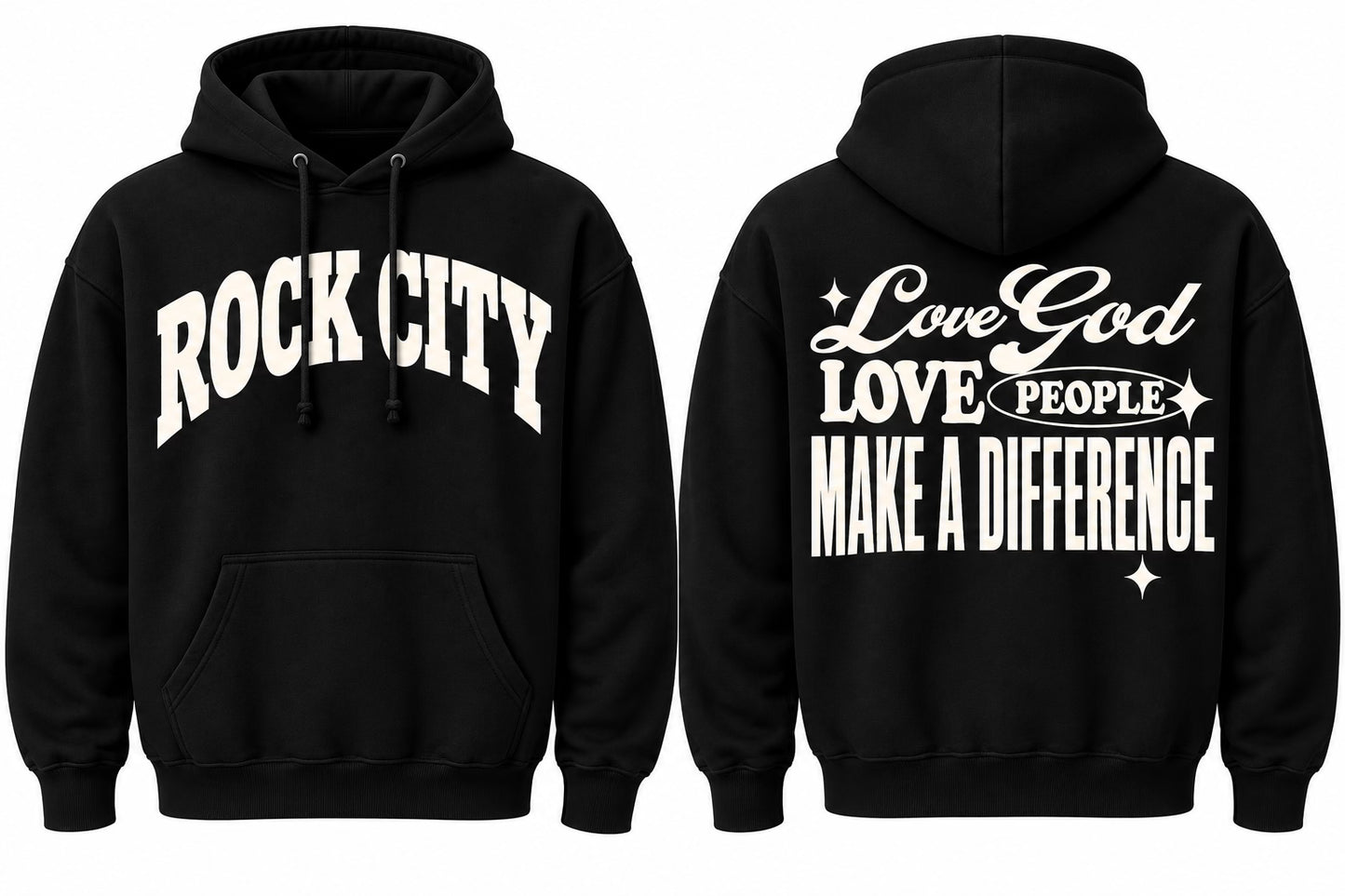 Fall Rock City Hoodies