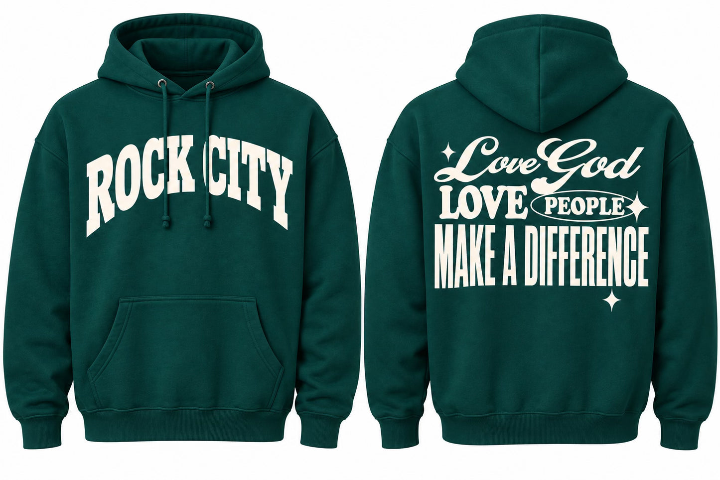 Fall Rock City Hoodies